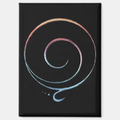 Gradient Gratitude マグネット (正面)