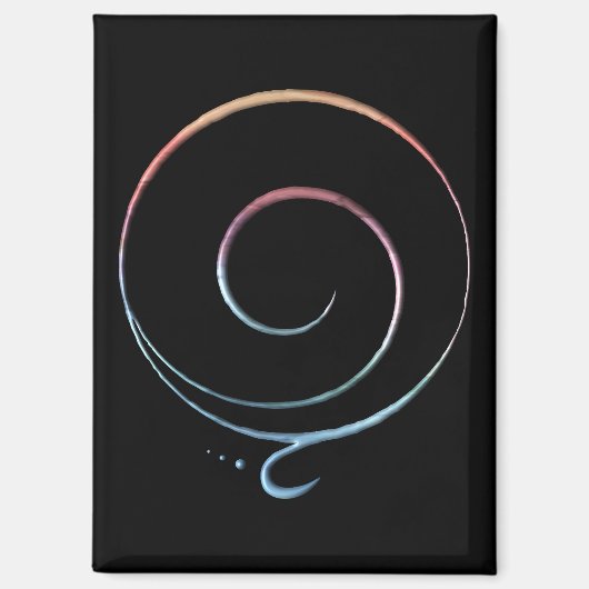 Gradient Gratitude マグネット (正面)