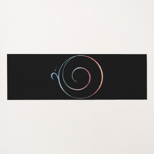 Gradient Gratitude ヨガマット (裏面(横))