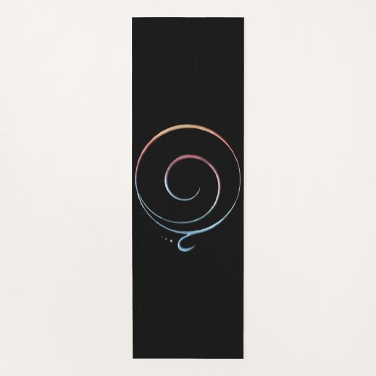 Gradient Gratitude ヨガマット (正面)