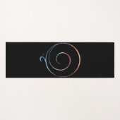 Gradient Gratitude ヨガマット (正面(横))