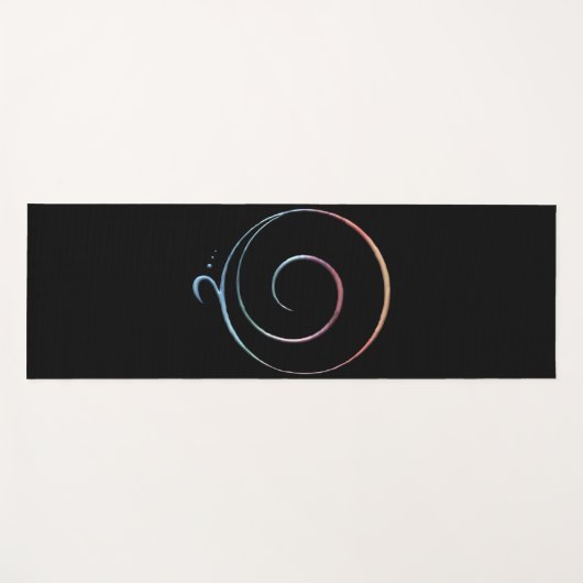 Gradient Gratitude ヨガマット (正面(横))