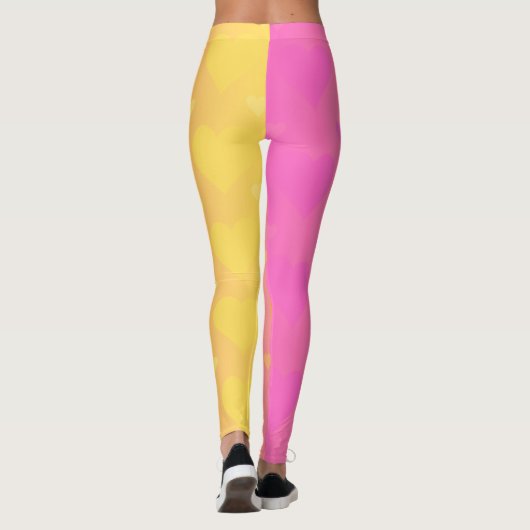 gradient heart leggings レギンス (裏面)