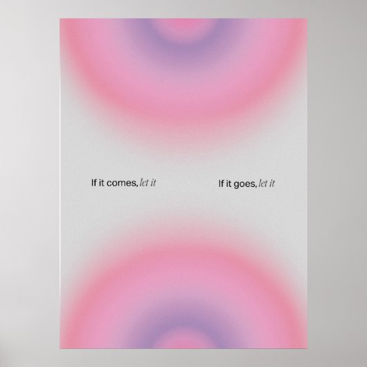 Gradient | Inspirational & decorative art ポスター (正面)