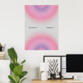 Gradient | Inspirational & decorative art ポスター (ホームオフィス)