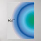 Gradient | Inspirational & decorative art ポスター (正面)