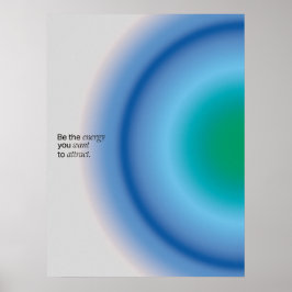 Gradient | Inspirational & decorative art ポスター