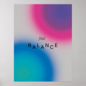 Gradient | Inspirational & decorative art ポスター (正面)