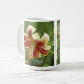 Gradient Lily Mug コーヒーマグカップ (正面左)