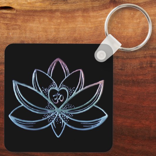 Gradient Lotus キーホルダー (裏面)