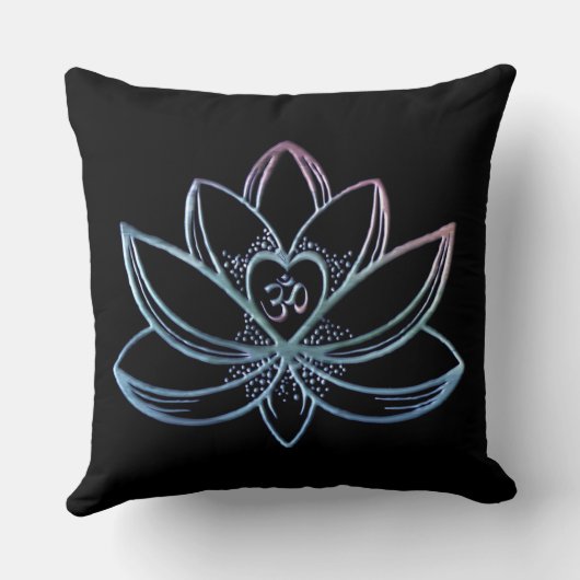 Gradient Lotus  クッション (裏面)