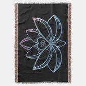 Gradient Lotus  スローブランケット (正面縦)