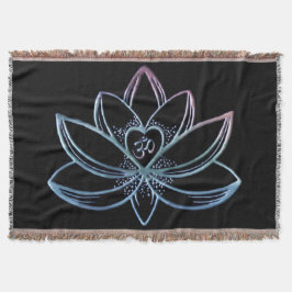 Gradient Lotus スローブランケット