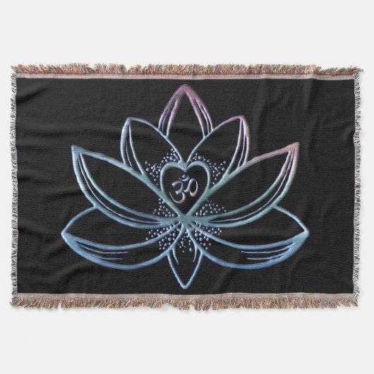 Gradient Lotus  スローブランケット (正面)