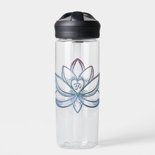 Gradient Lotus water bottle ウォーターボトル (正面)