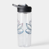 Gradient Lotus water bottle ウォーターボトル (右面)