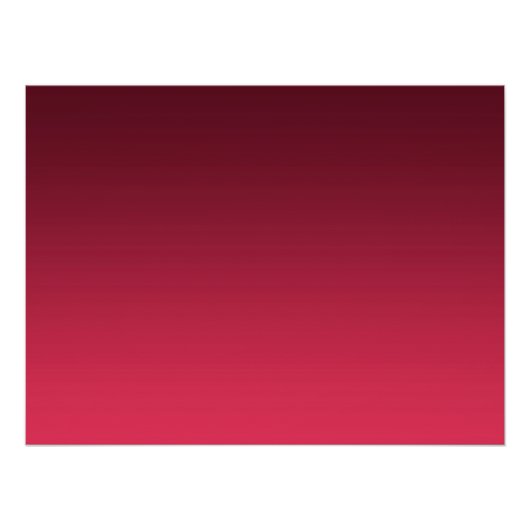 Gradient Magenta - light to deep | Seasonal Moods| ポスター (正面)