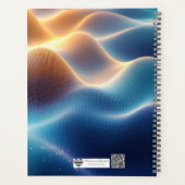 Gradient Mesh 3D Art | Modern Digital Design プランナー手帳 (裏面)