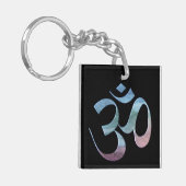 Gradient Om キーホルダー (正面左)