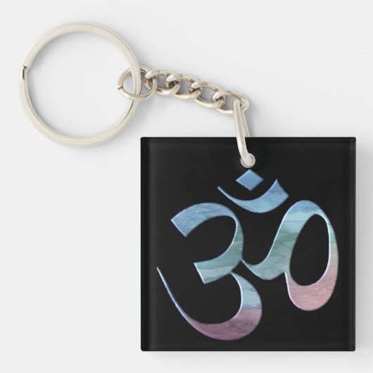 Gradient Om キーホルダー (正面)
