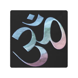 Gradient Om メタルプリント