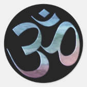 Gradient Om ラウンドシール (正面)