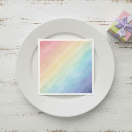 gradient party watercolor pink Elegant Watercolor  スタンダードカクテルナプキン