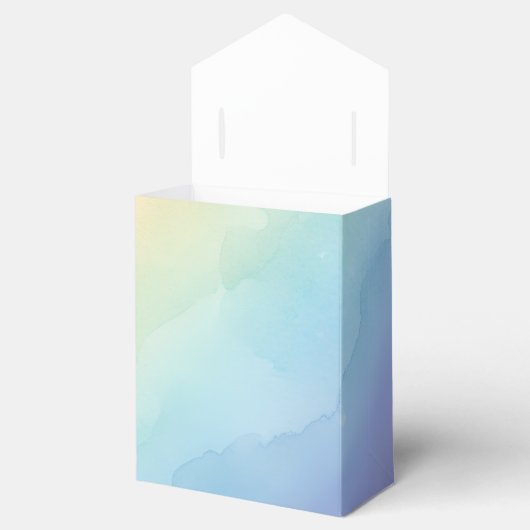 gradient party watercolor pink Personalized  フェイバーボックス (オープン)