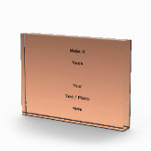 Gradient Peach - light to deep | Seasonal Moods |  フォトブロック (右)