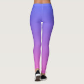 Gradient Purple Leggings - Stylish & Comfortable レギンス (裏面)