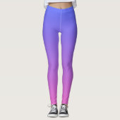 Gradient Purple Leggings - Stylish & Comfortable レギンス (正面)