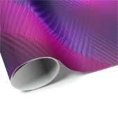 Gradient Purple Pink Fusion Dark Abstract Pattern ラッピングペーパー (ロールコーナー)
