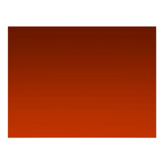 Gradient Red - light to deep | Mood Background | ポスター (正面)