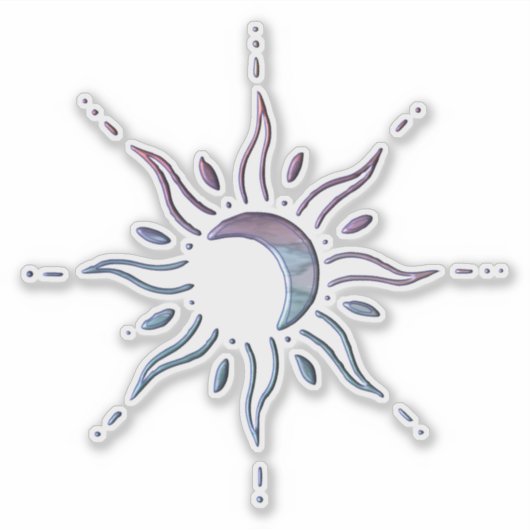 Gradient Sun シール (正面)