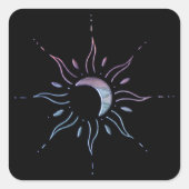 Gradient Sun スクエアシール (正面)