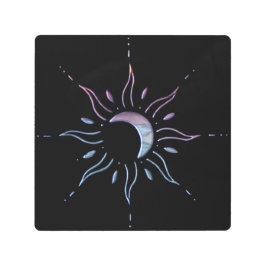 Gradient Sun メタルプリント