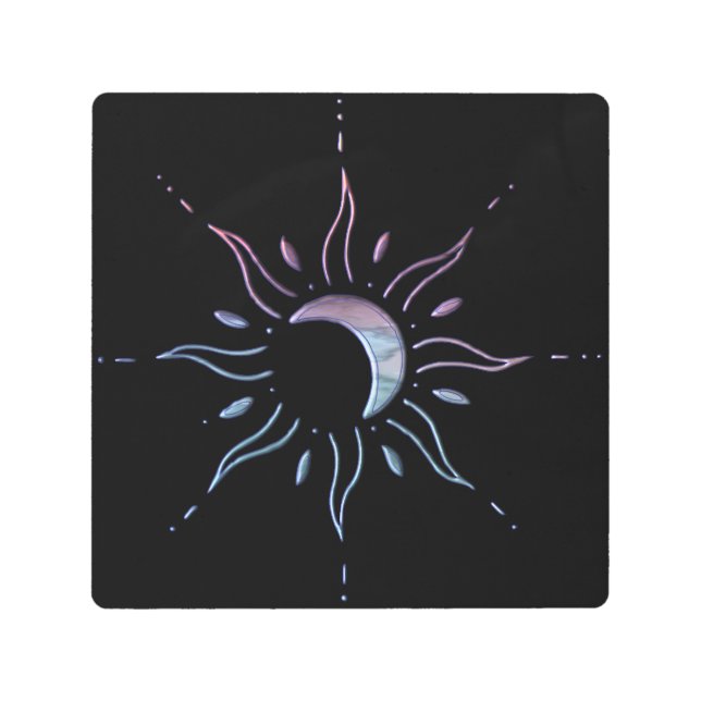 Gradient Sun メタルプリント (正面)