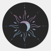 Gradient Sun ラウンドシール (正面)