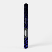 Gradient Tiger Pattern with Tiger iPhone 16ケース (右側面)