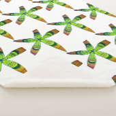 gradient tropics flowers シェルパブランケット (3/4)