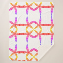 gradient tropics flowers シェルパブランケット