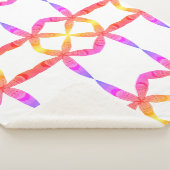 gradient tropics flowers シェルパブランケット (3/4)