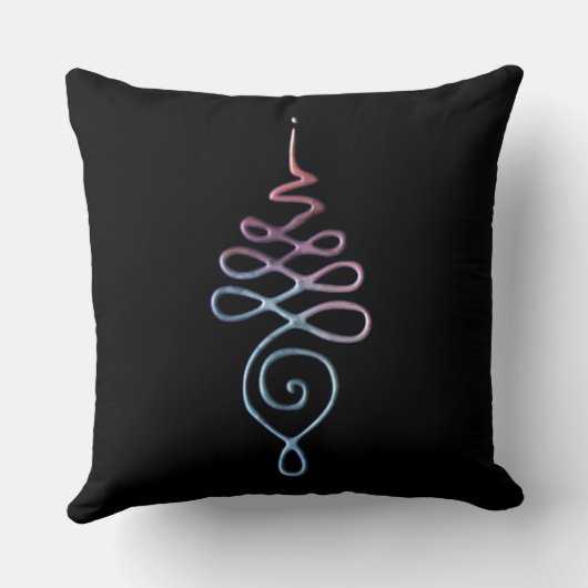 Gradient Unalome クッション (裏面)