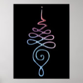 Gradient Unalome ポスター (正面)