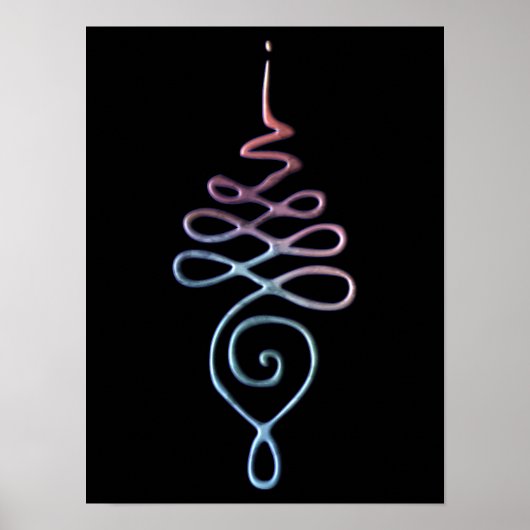 Gradient Unalome ポスター (正面)