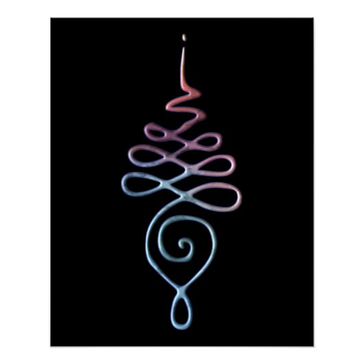 Gradient Unalome ポスター (正面)