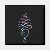 Gradient Unalome マグネット (正面)