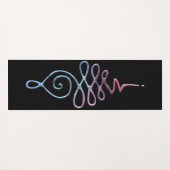 Gradient Unalome ヨガマット (裏面(横))