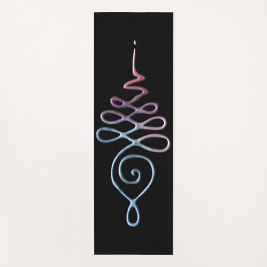 Gradient Unalome ヨガマット (正面)