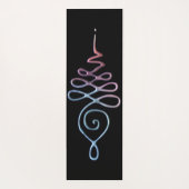 Gradient Unalome ヨガマット (裏面)